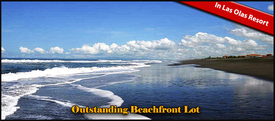 Beachfront Lot for Sale in Chiriqui Province, Las Olas, Panama