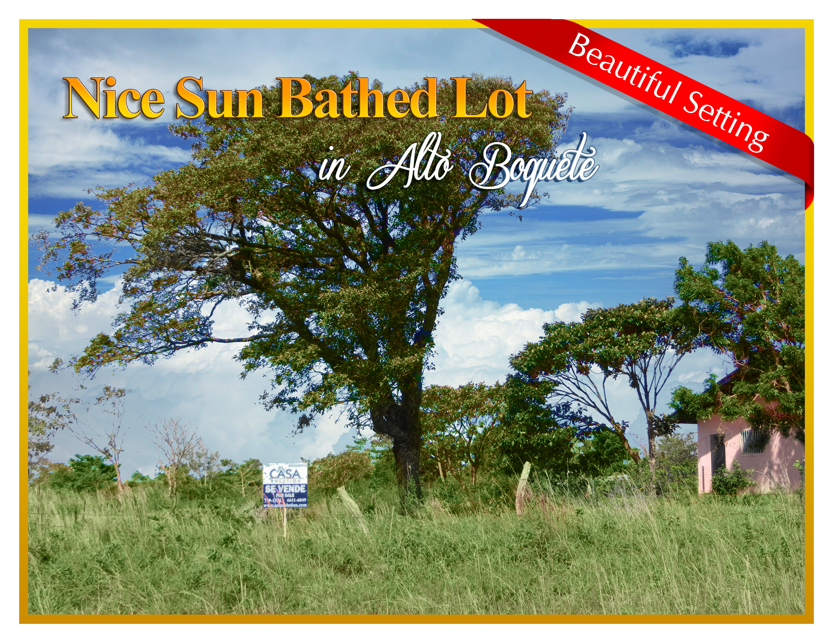 withdrawn Nice Sun Bathed Home Site in Alto Boquete photo 2