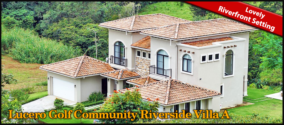 Lucero Boquete Golf Community Riverside Villa A for Sale – 3 bedrooms – Furnished with Loft- Villa En Venta – Lucero Boquete Golf Community