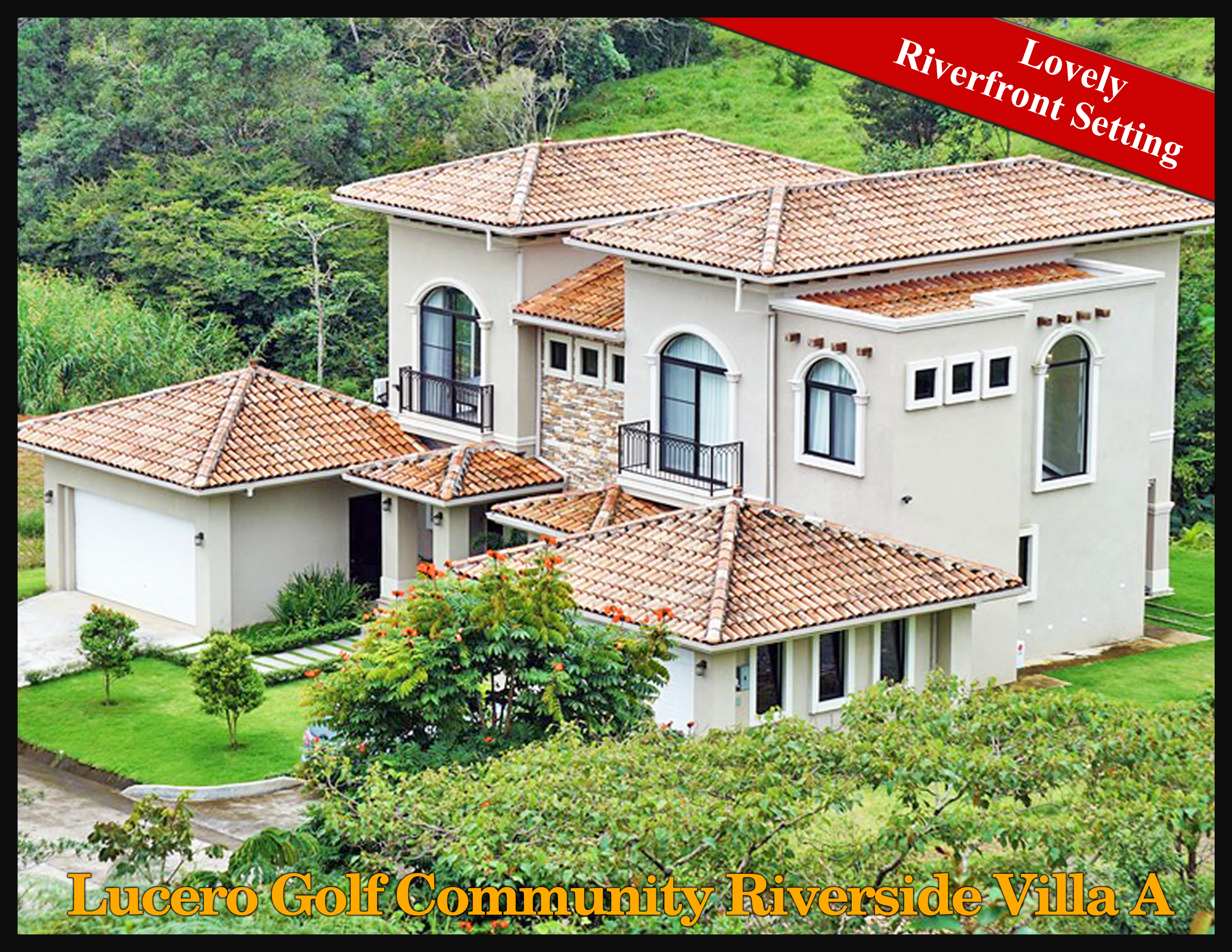 Lucero Boquete Golf Community Riverside Villa A for Sale – 3 bedrooms – Furnished with Loft- Villa En Venta – Lucero Boquete Golf Community photo 2