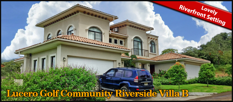 Lucero Boquete Golf Community Riverside Villa B for Sale – Furnished – 3 bedrooms – Lucero Boquete Golf Riverside Community Villa En Venta
