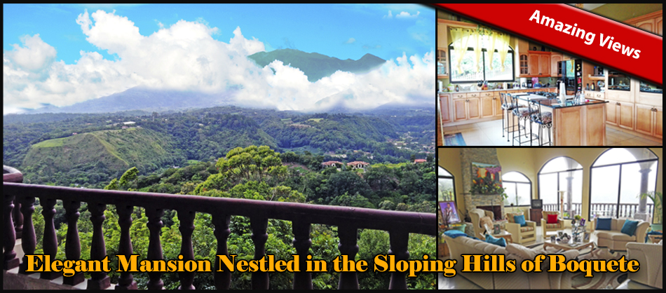 Withdrawn Mansion Nestled in the Sloping Hills of Boquete