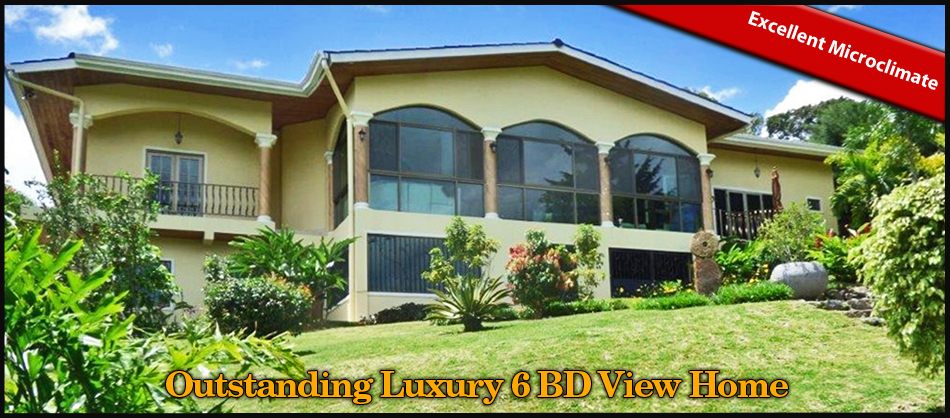 withdrawn - Luxury 6 BD View Home For Sale in Boquete - B & B & Rental Potential - Impresionante Residencia de 6 Recámaras con Vista en Volcancito