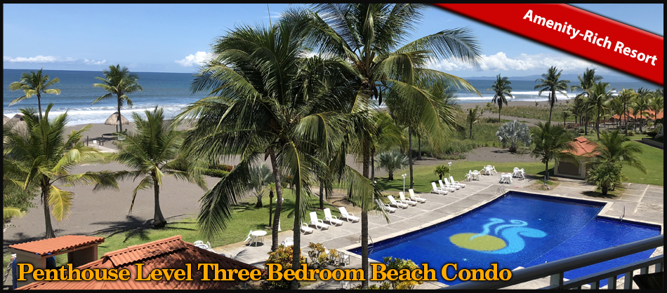 Penthouse Level Beach Condo For Sale – High Quality Three Bedroom in Las Olas, La Barqueta, Chiriqui, Panama – Furnishings Included – Condominio en Venta – Tres Recámaras de Alta Calidad en Las Olas, La Barqueta, Chiriquí, Panamá – Mobiliario Incluido