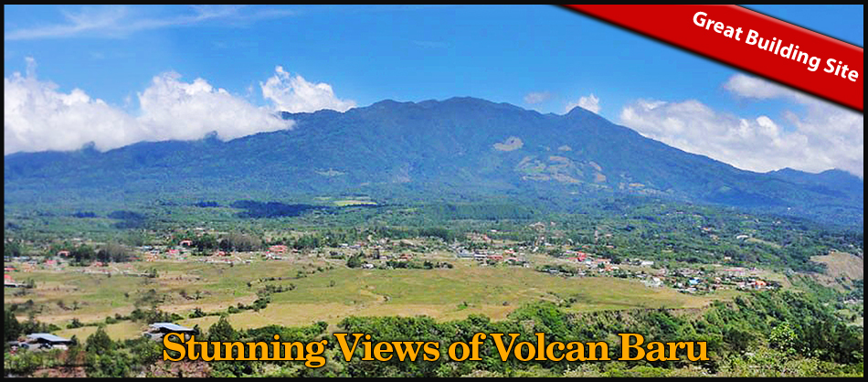 withdrawn – Great Price! Stunning Views of Volcan Baru from this Jaramillo, Boquete Property For Sale – Impresionante Propiedad con Vistas al Volcán Barú