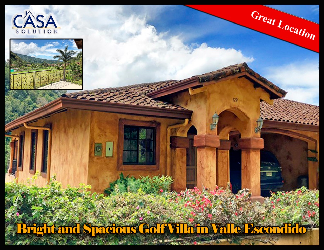 Sold by Casa Solution - Valle Escondido Spacious Golf Villa for Sale in Boquete, Panama photo 6