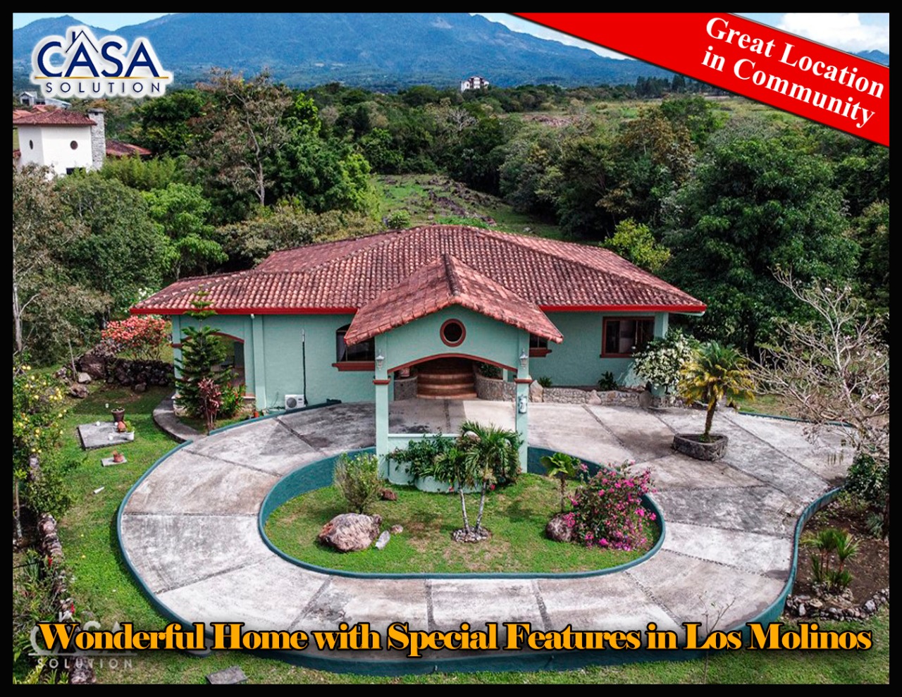 Wonderful Custom Home with Special Features & Guest Suite for Sale in Hacienda Los Molinos, Boquete, Panama – Furnishings Included photo 2