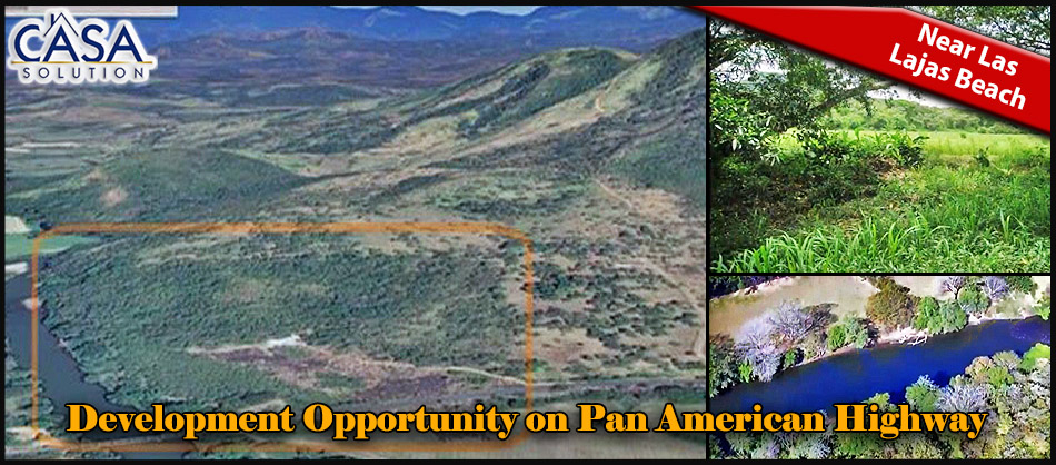 Withdrawn! Development Opportunity on Pan American Highway & Close to the Pacific Ocean Near Las Lajas Beach Areas in San Lorenzo, Panama