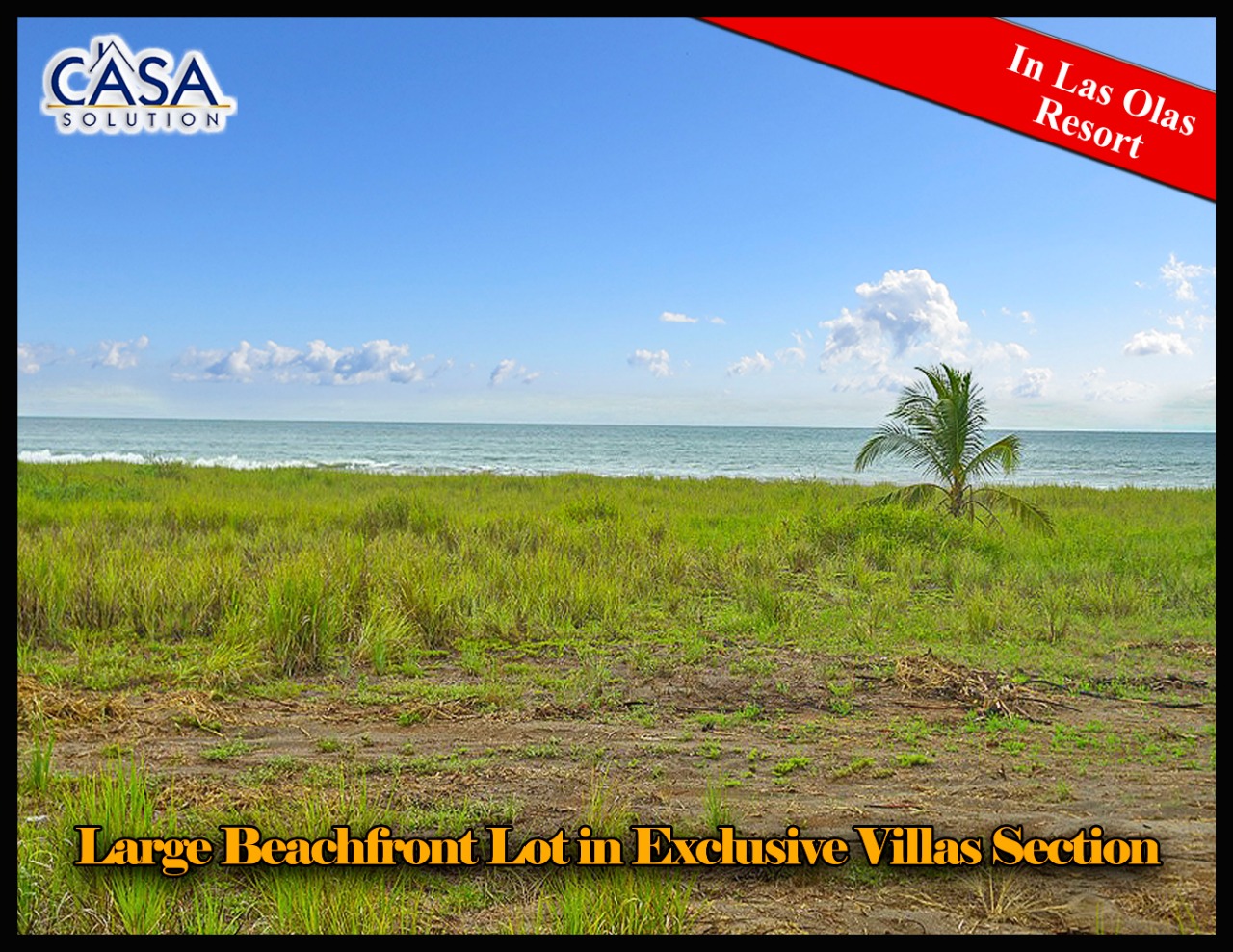 Large Beachfront Lot for Sale in Exclusive Villas Section of Las Olas Residential Resort Community photo 2