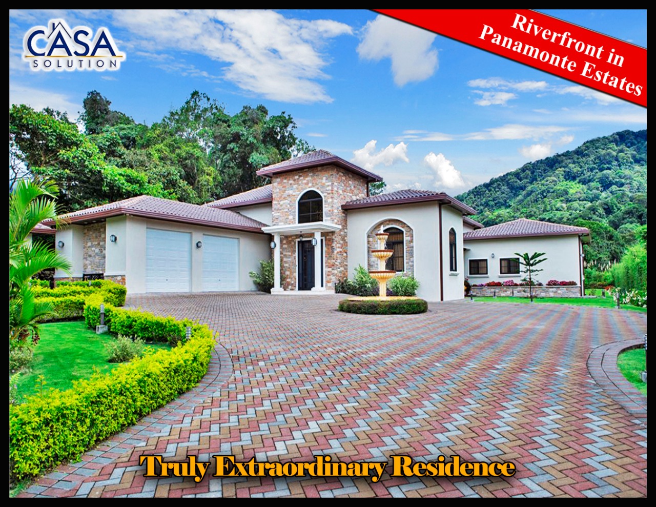 Truly Extraordinary Residence in Panamonte Estates, Boquete is Now for Sale – Borders Lovely Green Space & Riverfront photo 2