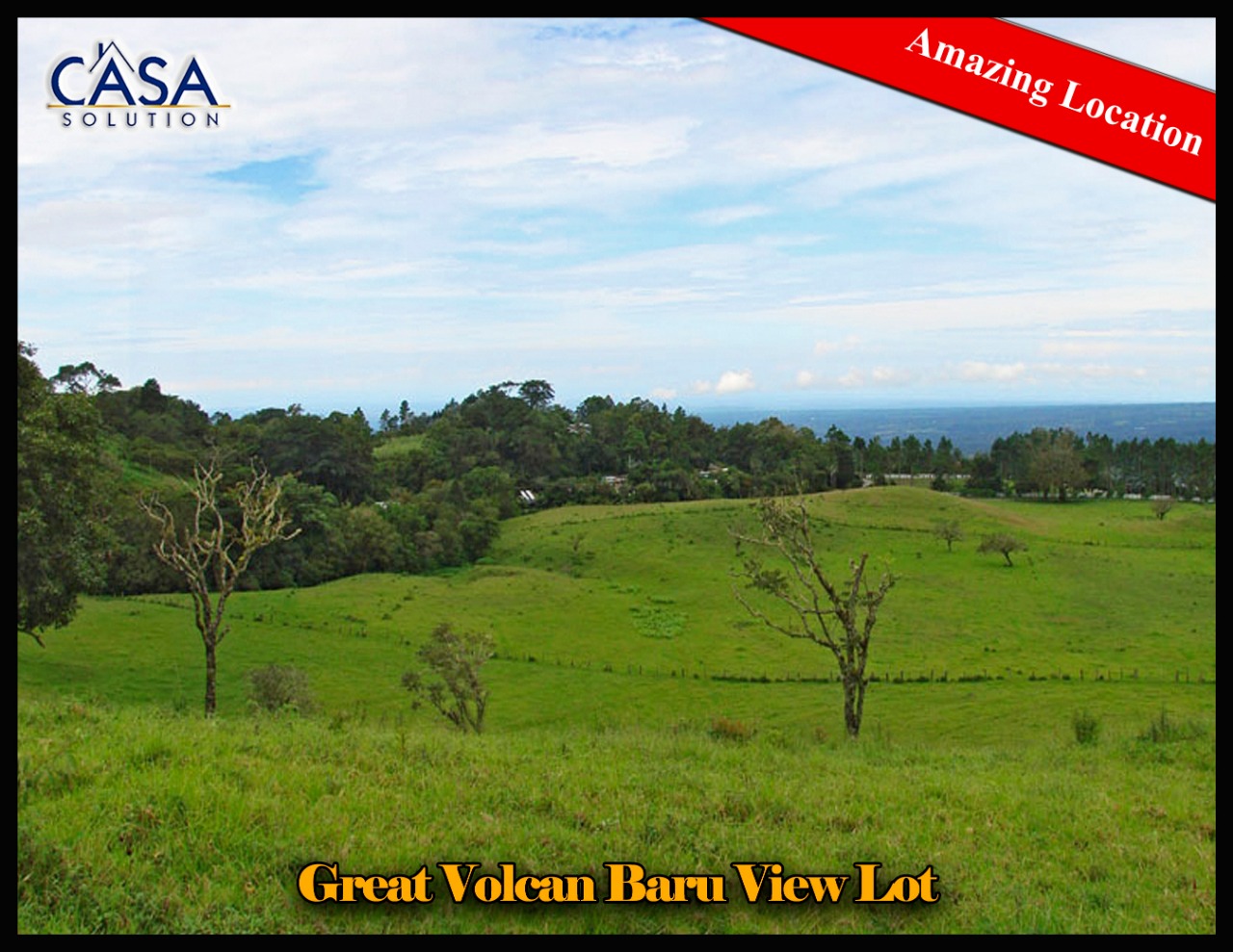 Great Volcan Baru View Lot of Over 1.8 Acres Near the Top of Jaramillo in Boquete, Panama photo 2