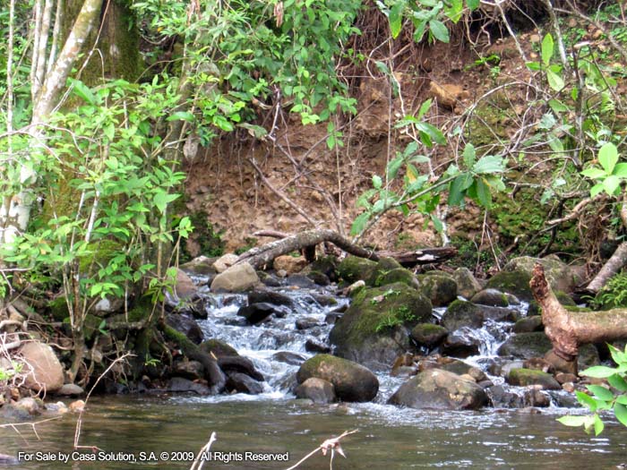 modified 10 hectares - 27 acres plus in La Tranca, Alto Boquete - Riverfront photo 5