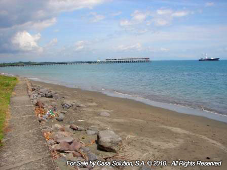 Temporarily Withdrawn Titled Ocean Front lot located in Puerto Armuelles, Panama.
