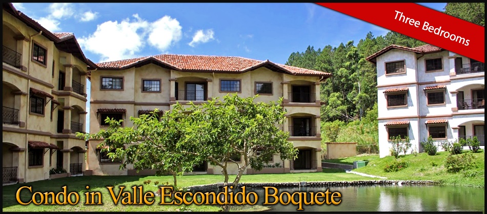 Pocket T - Condo in Valle Escondido Boquete for Sale - Three Bedrooms