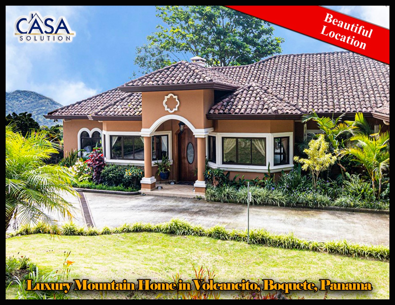 Sold - Magnificent Home with Breathtaking Views for Sale in Boquete, Panama - Asombrosa Casa Lujosa en Volcancito, Boquete photo 2