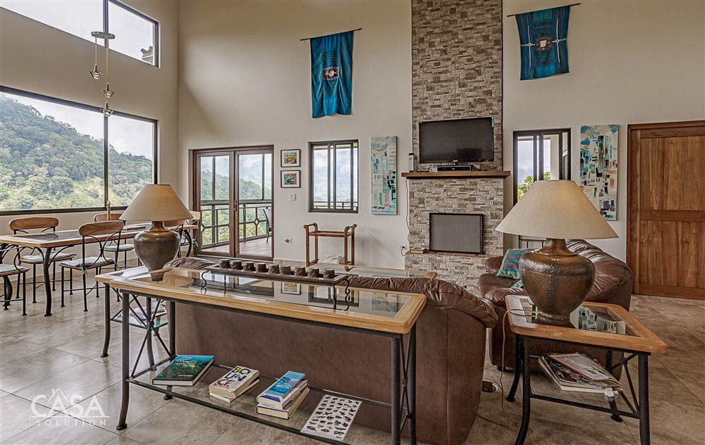 Beautiful House with Incredible View on 3.5 Acres of Productive Coffee Farm in El Salto, Boquete, Panama - Hermosa Casa con Vista Increíble en 3.5 acres y una Finca de Cafe en El Salto, Boquete, Panamá photo 11
