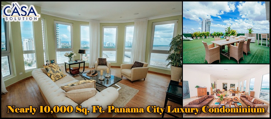 Sold Panama City Condo for Sale With Nearly 10,000 sq. ft. of Luxury - Belvedere Penthouse "Palace in the Clouds"