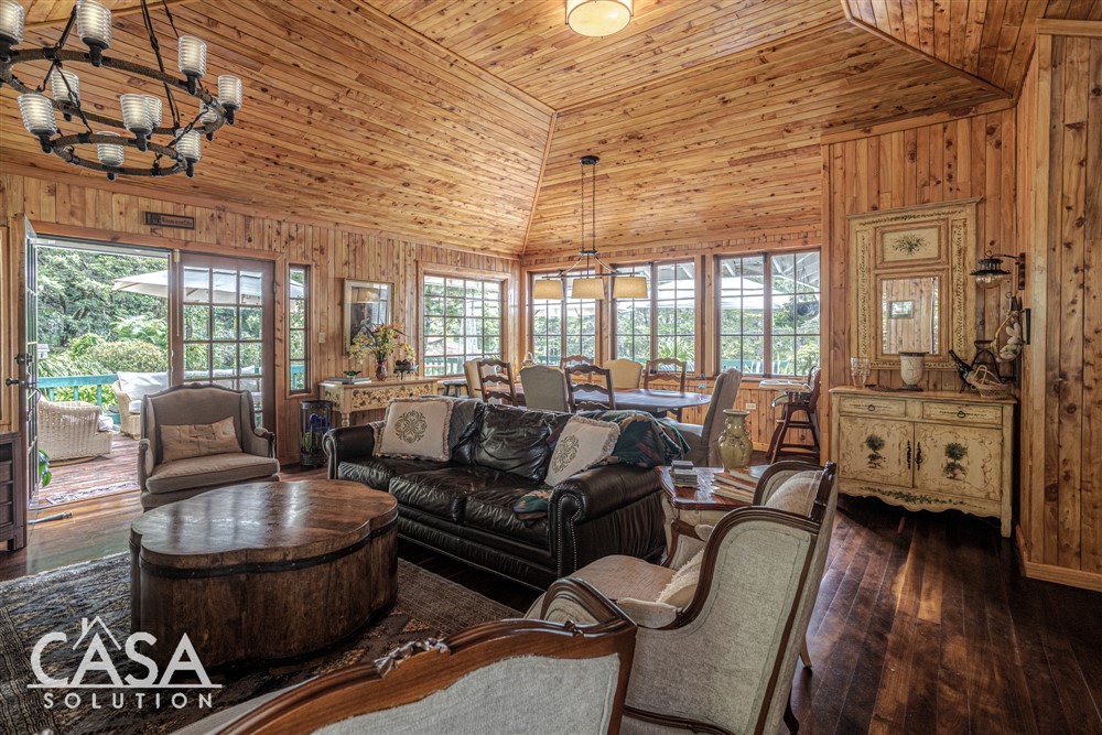 Withdrawn by Owner Truly Fabulous Mountain Residence Complex on a Full Hectare For Sale in Bambito, Cerro Punta, Chiriqui - Turnkey photo 4