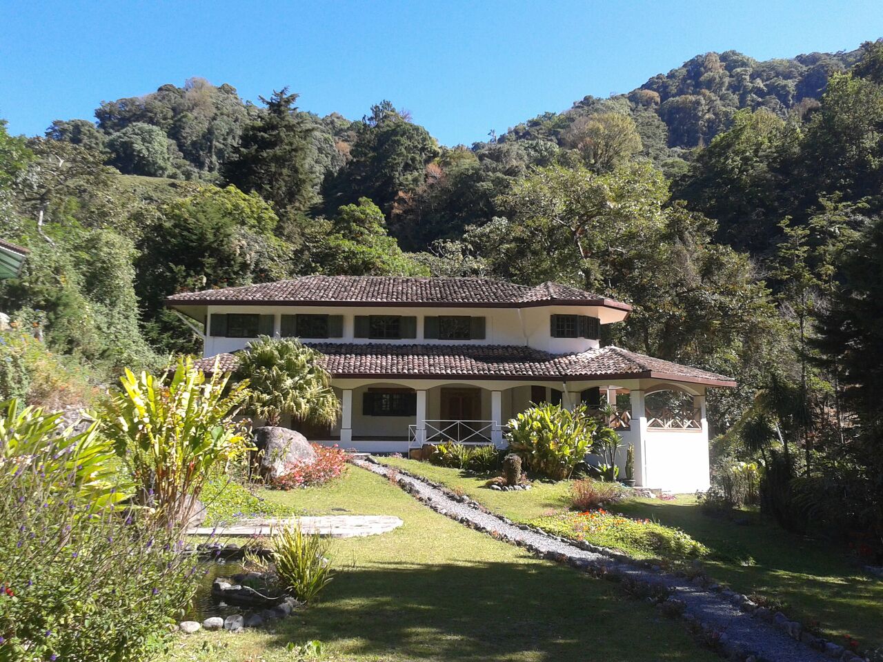 Under Contract! - Spacious Riverfront Natural Retreat House Plus Guest House Near Quetzal Trail for Sale in Bajo Mono, Boquete, Panama photo 2