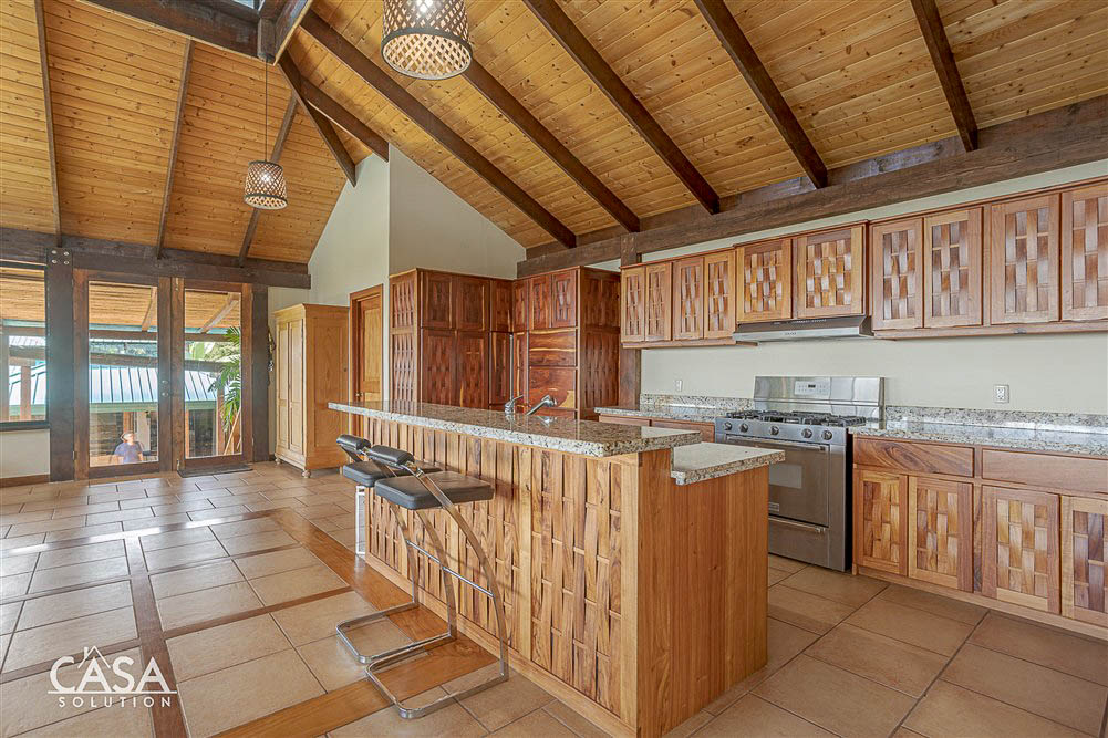 Unique Bali-style Estate Home in a Private Enclave of Volcancito, Boquete, Panama, with wonderful panoramic views of the Continental Divide and Pacific Ocean photo 9