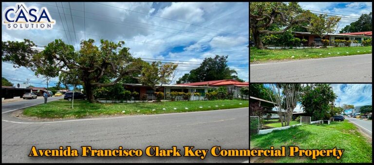 Avenida Francisco Clark Key Commercial Property with Two Houses on One Property for Sale in David, Chiriqui