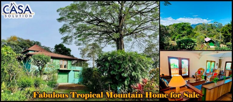Withdrawn - Fabulous Tropical Mountain Home for Sale on 1.3 Acres in Jaramillo, Boquete