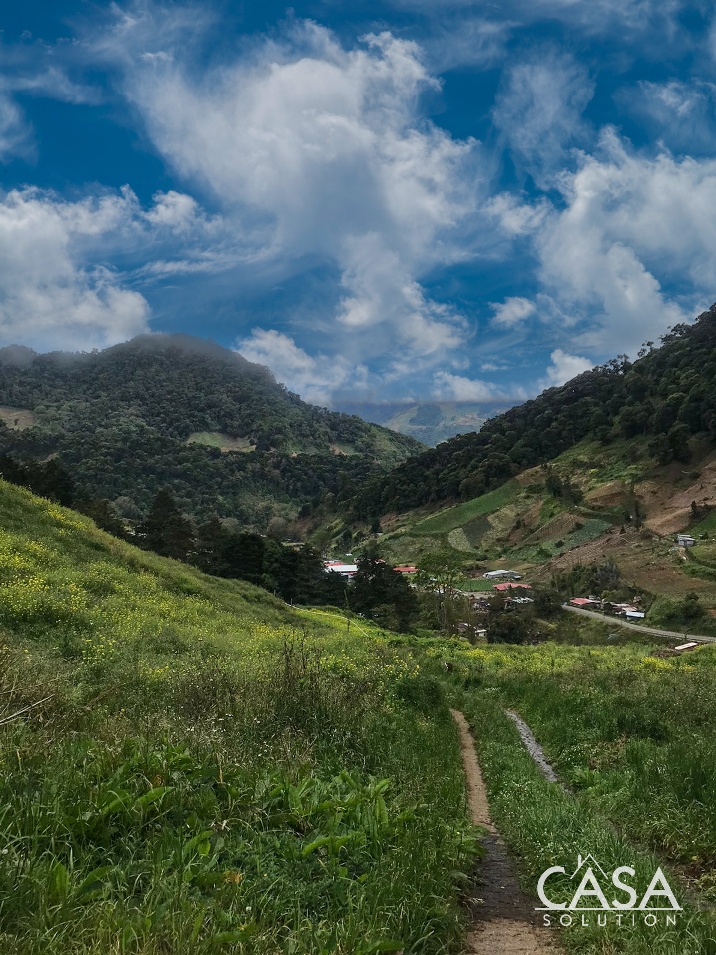 Price Reduction! Huge 20-Acre Agricultural or EcoTourism Lot Near the Entrance of La Amistad International Park Entrance in Las Nubes, Cerro Punta, Chiriqui