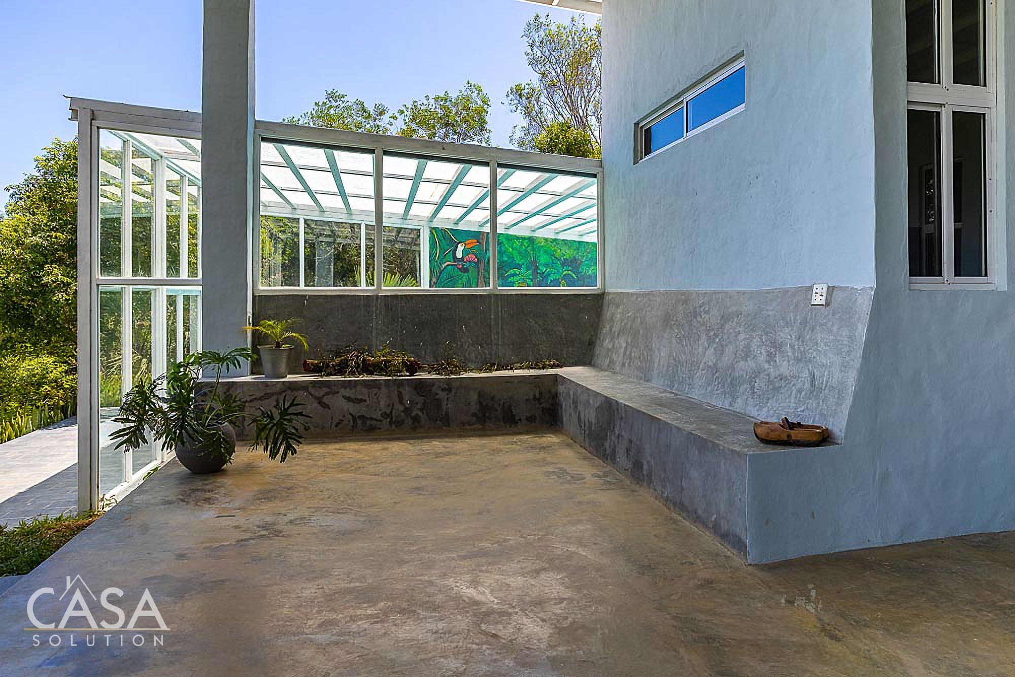 Withdrawn - Price Reduction! Modern Luxury Retreat House on Nearly 7 Acres with Indoor Pool, Horse Stables, Large Terrace, Stream, & Jungle Adjacent photo 8