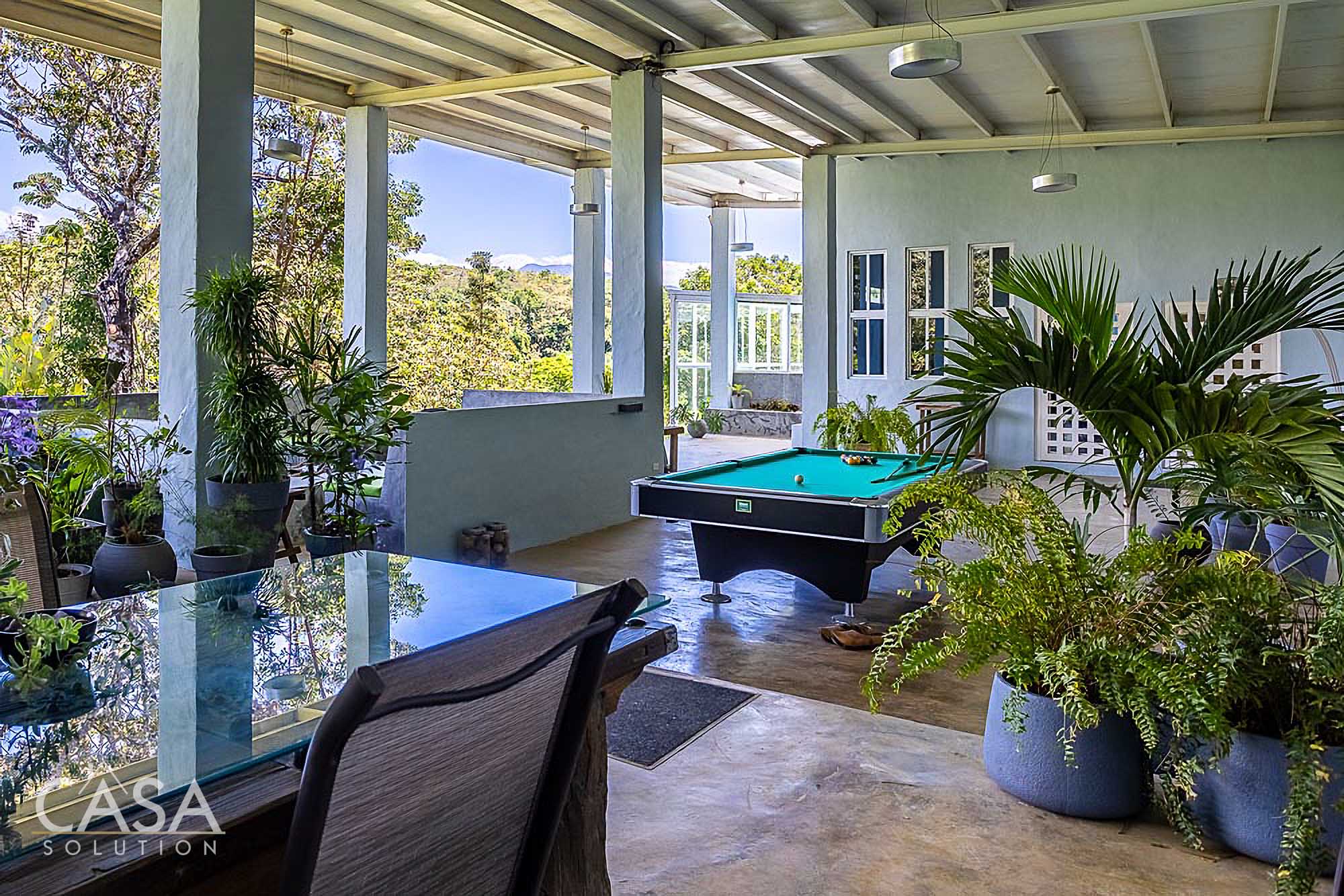 Withdrawn - Price Reduction! Modern Luxury Retreat House on Nearly 7 Acres with Indoor Pool, Horse Stables, Large Terrace, Stream, & Jungle Adjacent photo 11