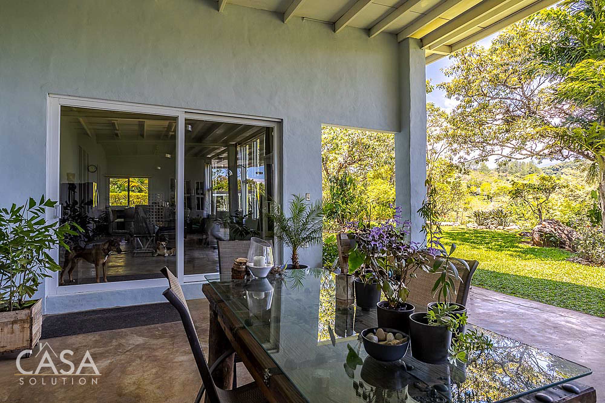 Withdrawn - Price Reduction! Modern Luxury Retreat House on Nearly 7 Acres with Indoor Pool, Horse Stables, Large Terrace, Stream, & Jungle Adjacent photo 12