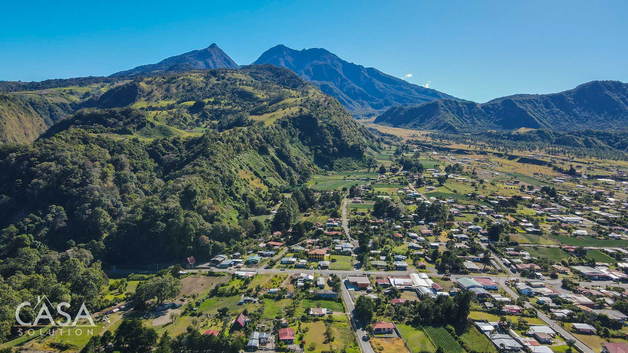 Town of Volcan, Chiriqui, Panama