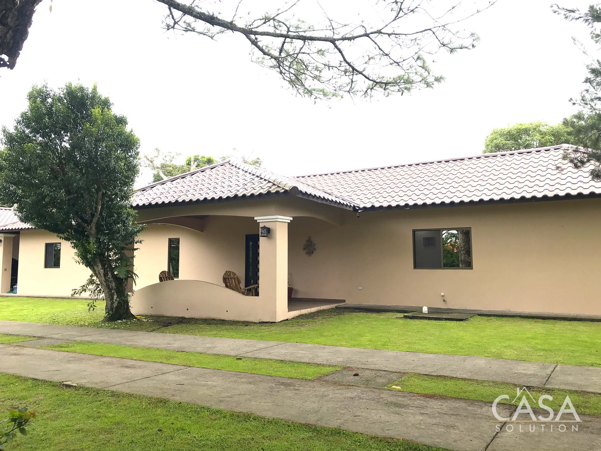 Sold by Owner! Modern 3-bedroom home for Sale in El Valle, Volcán with spacious interiors, a large yard, and a serene streamside setting photo 7