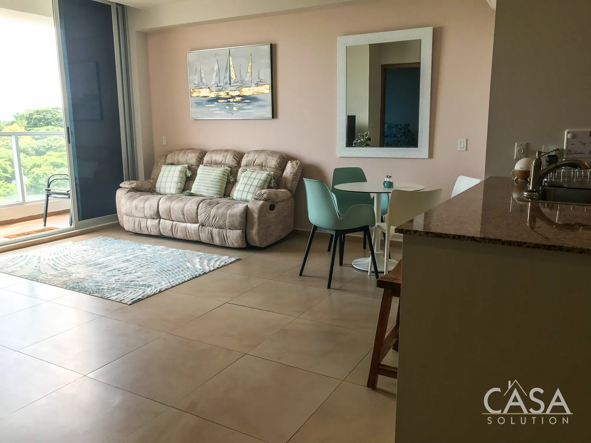 Leased - 2-bedroom condo for rent in Royal Palm, Gorgona with ocean views. Includes internet, monthly cleaning, and access to beachside amenities photo 4