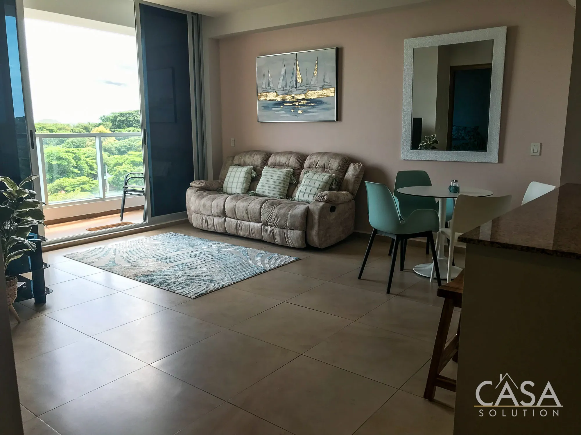 Leased - 2-bedroom condo for rent in Royal Palm, Gorgona with ocean views. Includes internet, monthly cleaning, and access to beachside amenities photo 3