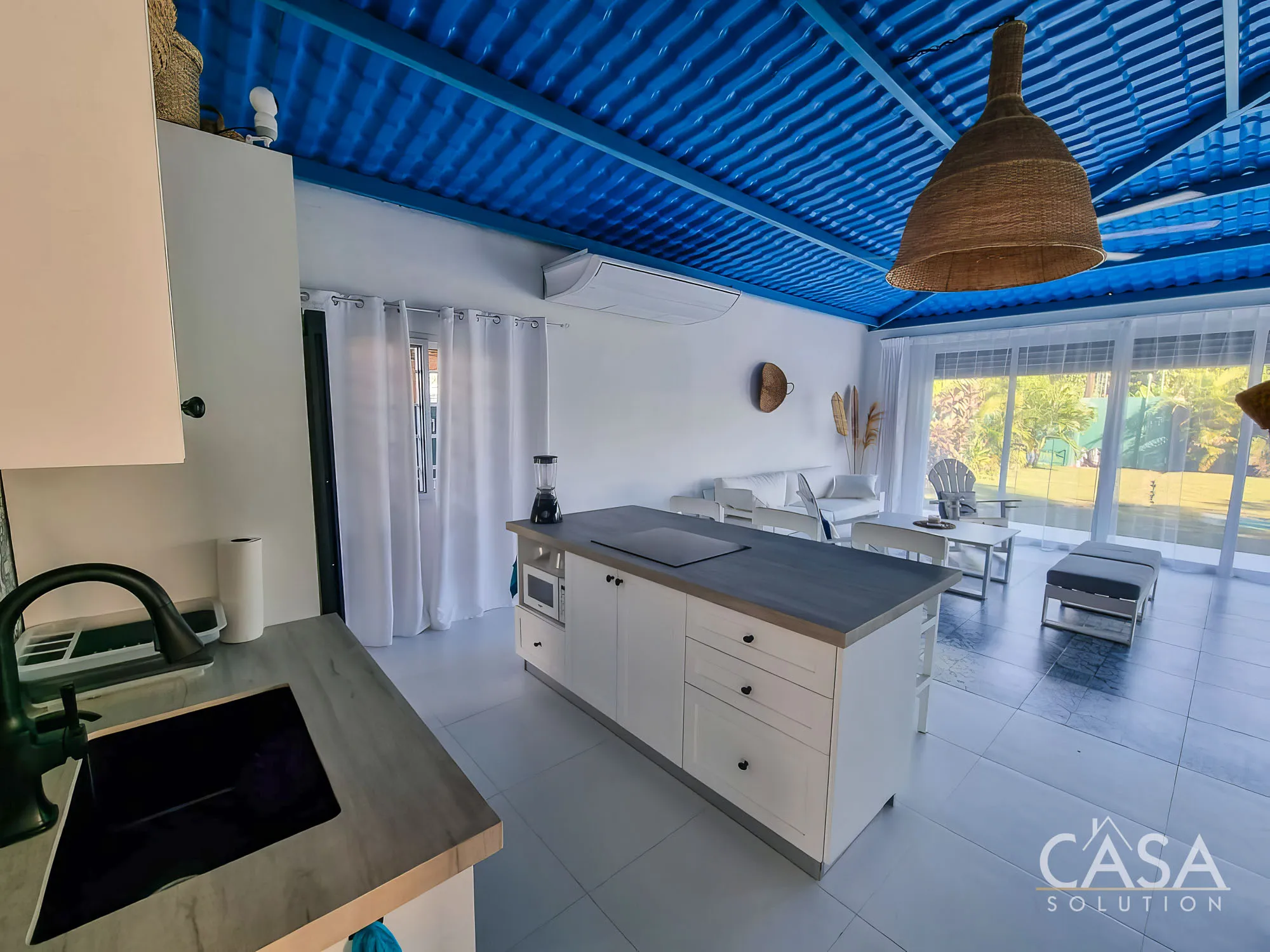 Leased - Fully Furnished 2-Bedroom Beach House in Nueva Gorgona, Panama West. With a Large Terrace, and BBQ area photo 3