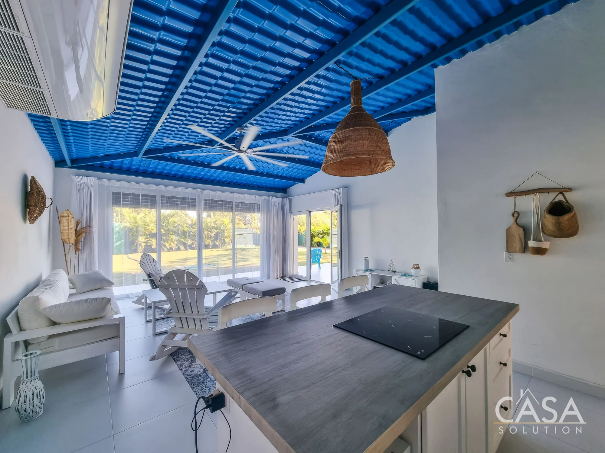Leased - Fully Furnished 2-Bedroom Beach House in Nueva Gorgona, Panama West. With a Large Terrace, and BBQ area photo 2