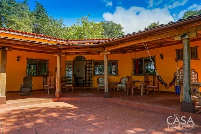 2-hectare Beachfront Property for Sale in Punta Vittoria, Boca Chica with Two Casitas, Terrace, and Stunning Ocean views.