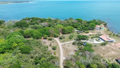 Contract Pending! 4,506 sqm beachfront lot for sale in Rincon Beach, Chiriquí. With Ocean views private boat launch in a gated community