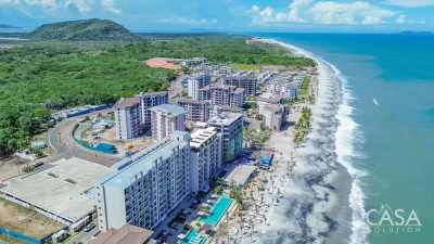 Huge Price Reduction! Beachfront Apartment for Sale in Playa Caracol, Punta Chame – Move-in ready with prime amenities and location