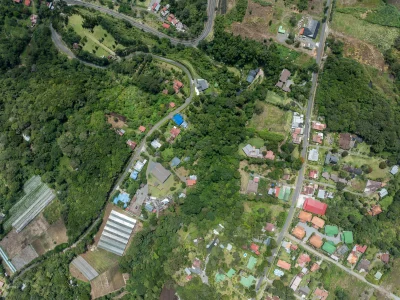 Huge Price Reduction! Spacious Volcancito property for Sale near Boquete with views of Volcán Barú, a creek, wildlife, and potential for tourism development