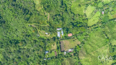 15-Hectare Self-Sufficient Home with Ocean Views, Waterfalls, and Development Potential for Sale in Caisán, Renacimiento, Chiriquí