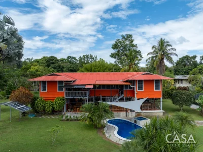 Ocean-View Property with Main House, Casita, Pool & Spacious Grounds in Las Palmas, Puerto Armuelles, Chiriquí