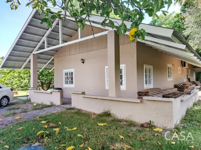 House for Sale in El Cacao, Guarumal, Alanje, Chiriquí – Flat 1,610 sqm Lot, Well Water & 8 Minutes to the Beach