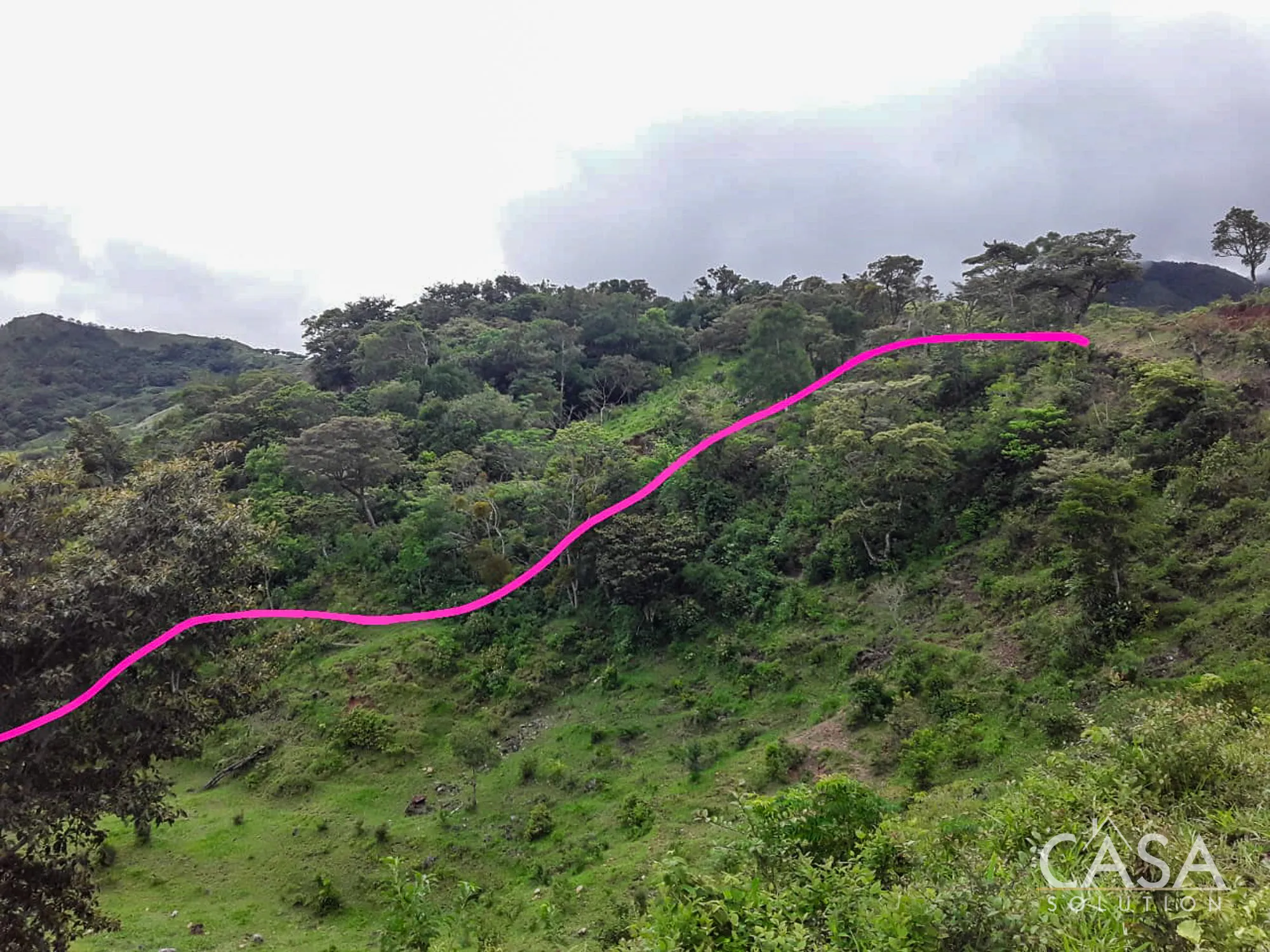 11 Hectares Land for Sale in Caldera Boquete Panama with Waterfall and Creek photo 7