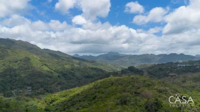 18.4 Hectare Land with Creek, Solar System and Existing Construction Near El Copé, Penonomé, Coclé