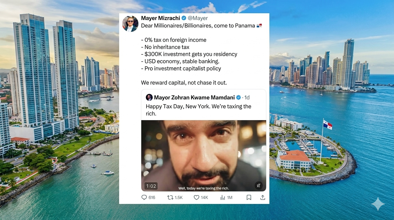 As New York Eyes Luxury Home Taxes, Panama Opens the Door to Investors