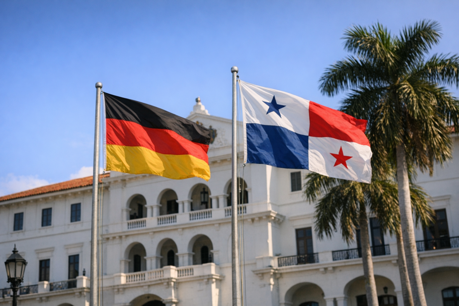 German Foreign Minister Meets Mulino, Says Germany Wants a Role in Canal Projects, and a German Business Delegation Will Visit Panama